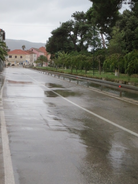 Main road into town